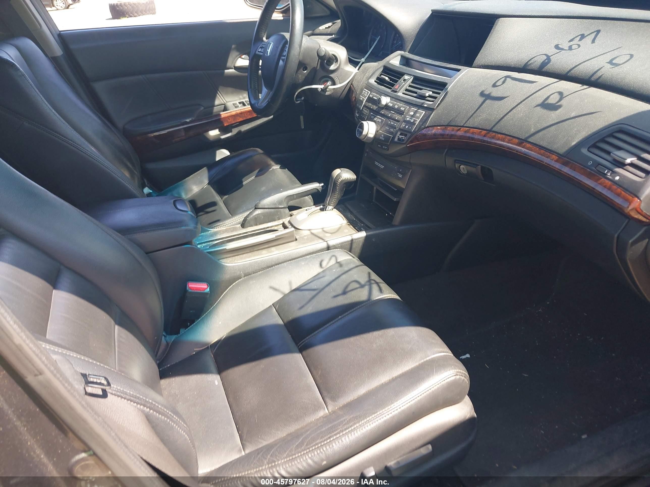 2010 Honda Accord Crosstour Ex-l Gray vin: 5J6TF2H53AL015805