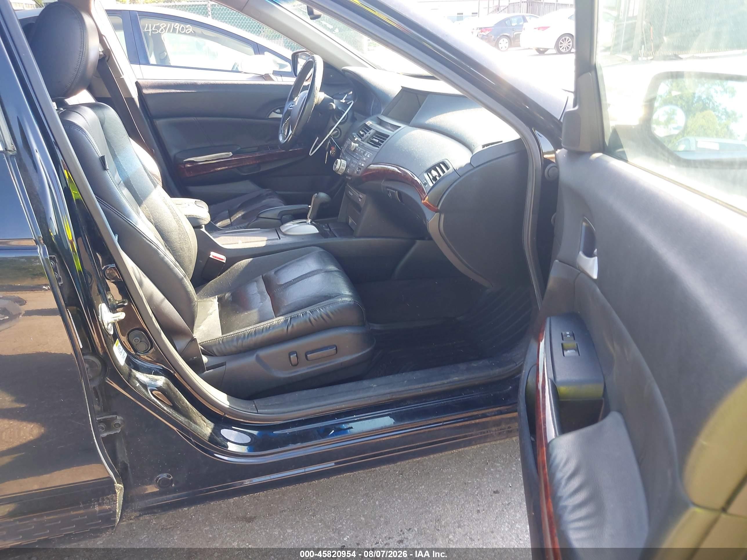 2011 Honda Accord Crosstour Ex-l Black vin: 5J6TF2H53BL006183