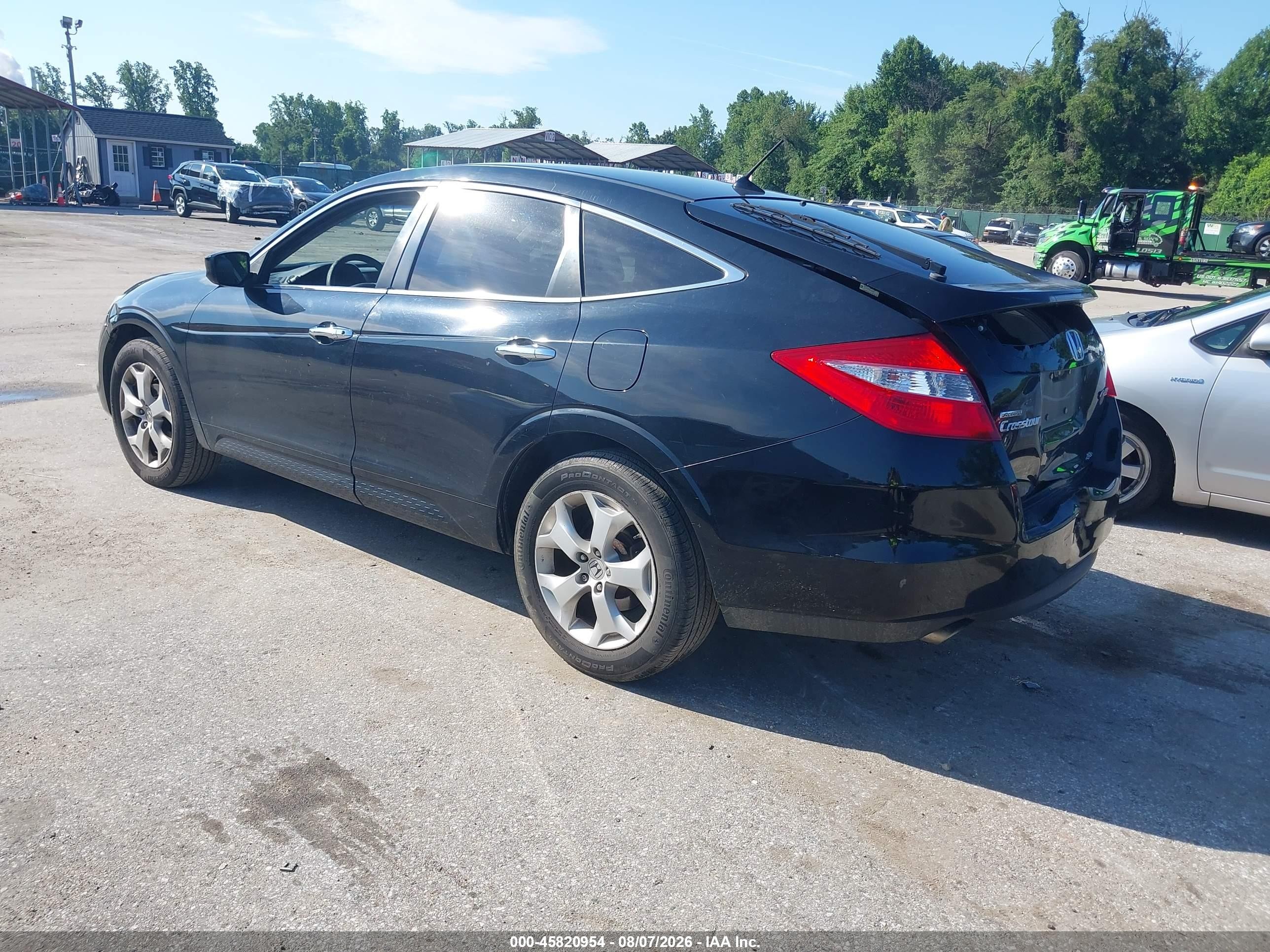 2011 Honda Accord Crosstour Ex-l Black vin: 5J6TF2H53BL006183