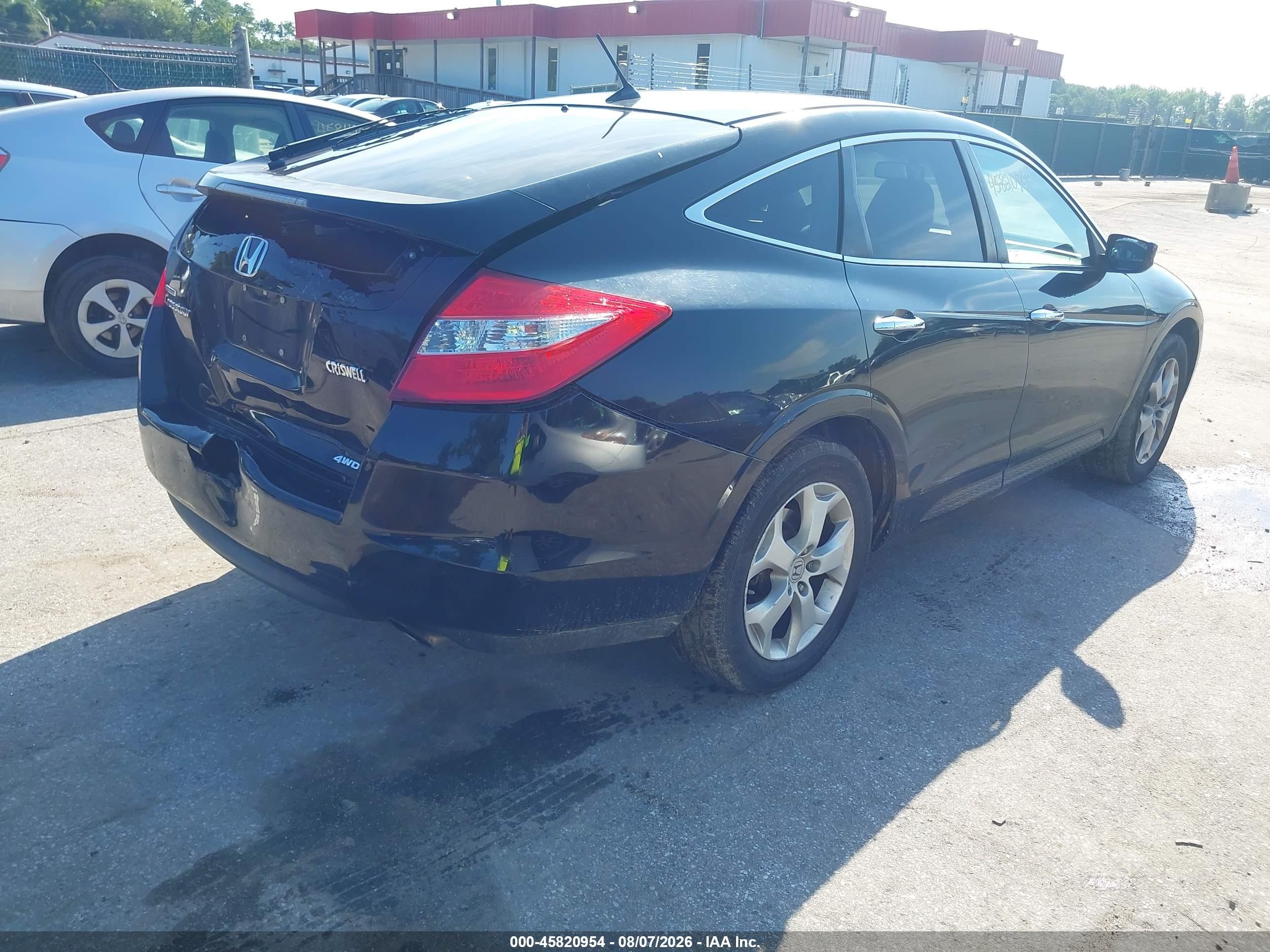 2011 Honda Accord Crosstour Ex-l Black vin: 5J6TF2H53BL006183