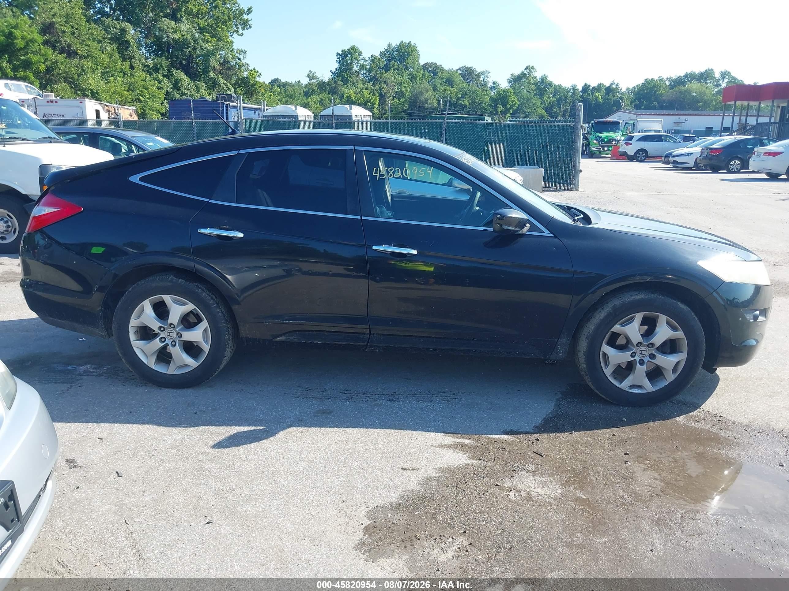 2011 Honda Accord Crosstour Ex-l Black vin: 5J6TF2H53BL006183