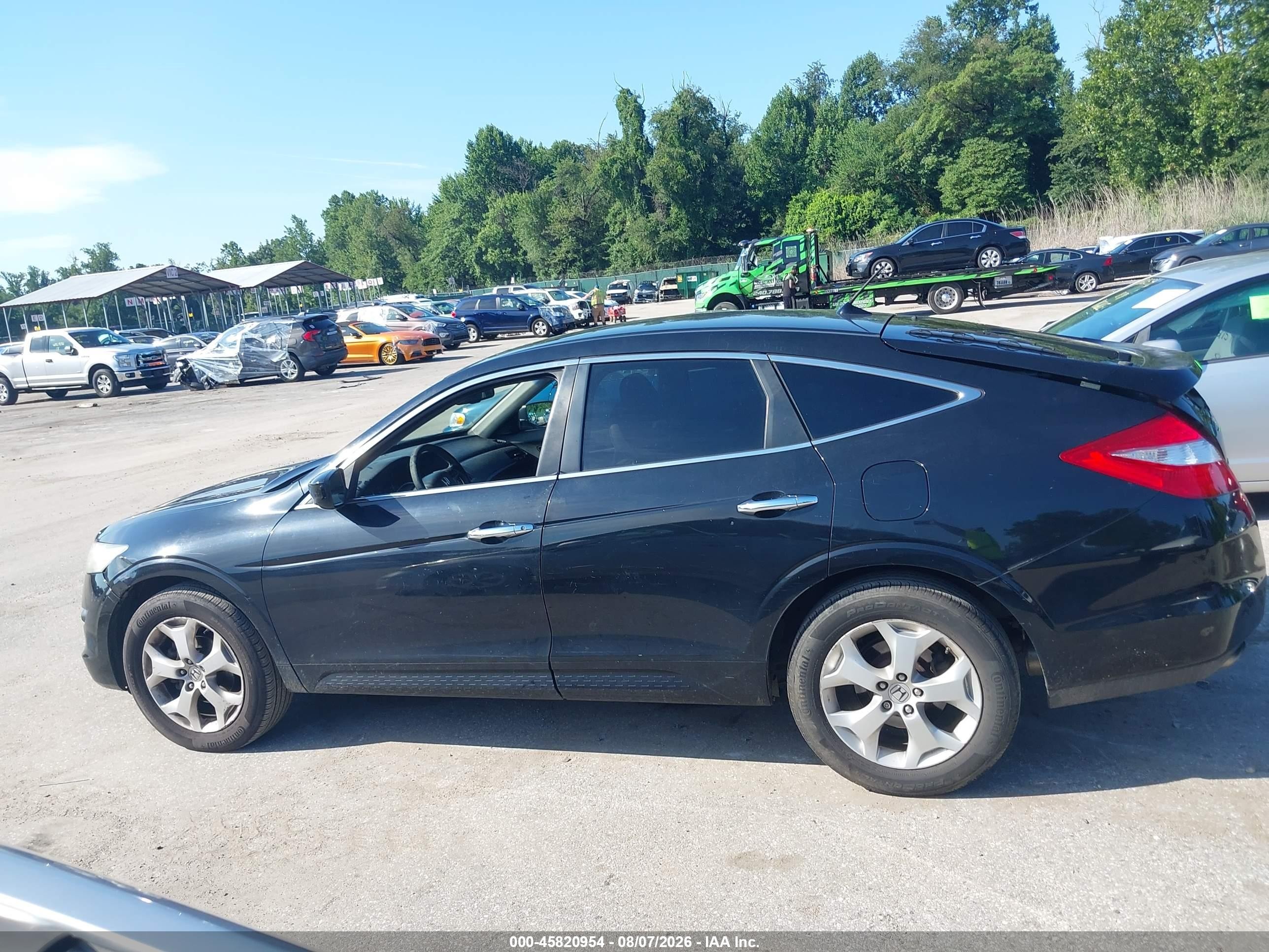 2011 Honda Accord Crosstour Ex-l Black vin: 5J6TF2H53BL006183