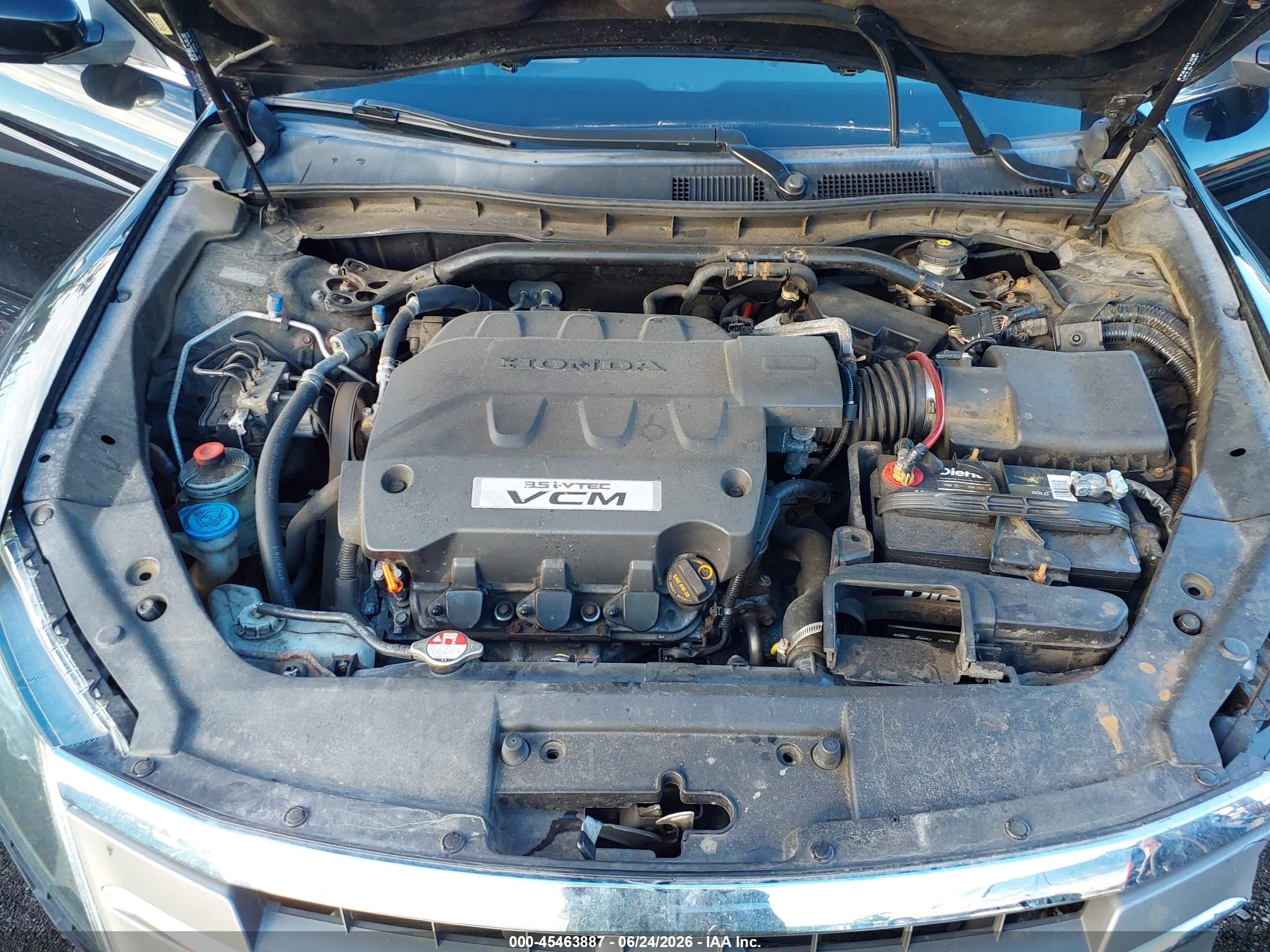 2012 Honda Crosstour Ex-l Black vin: 5J6TF2H53CL000613