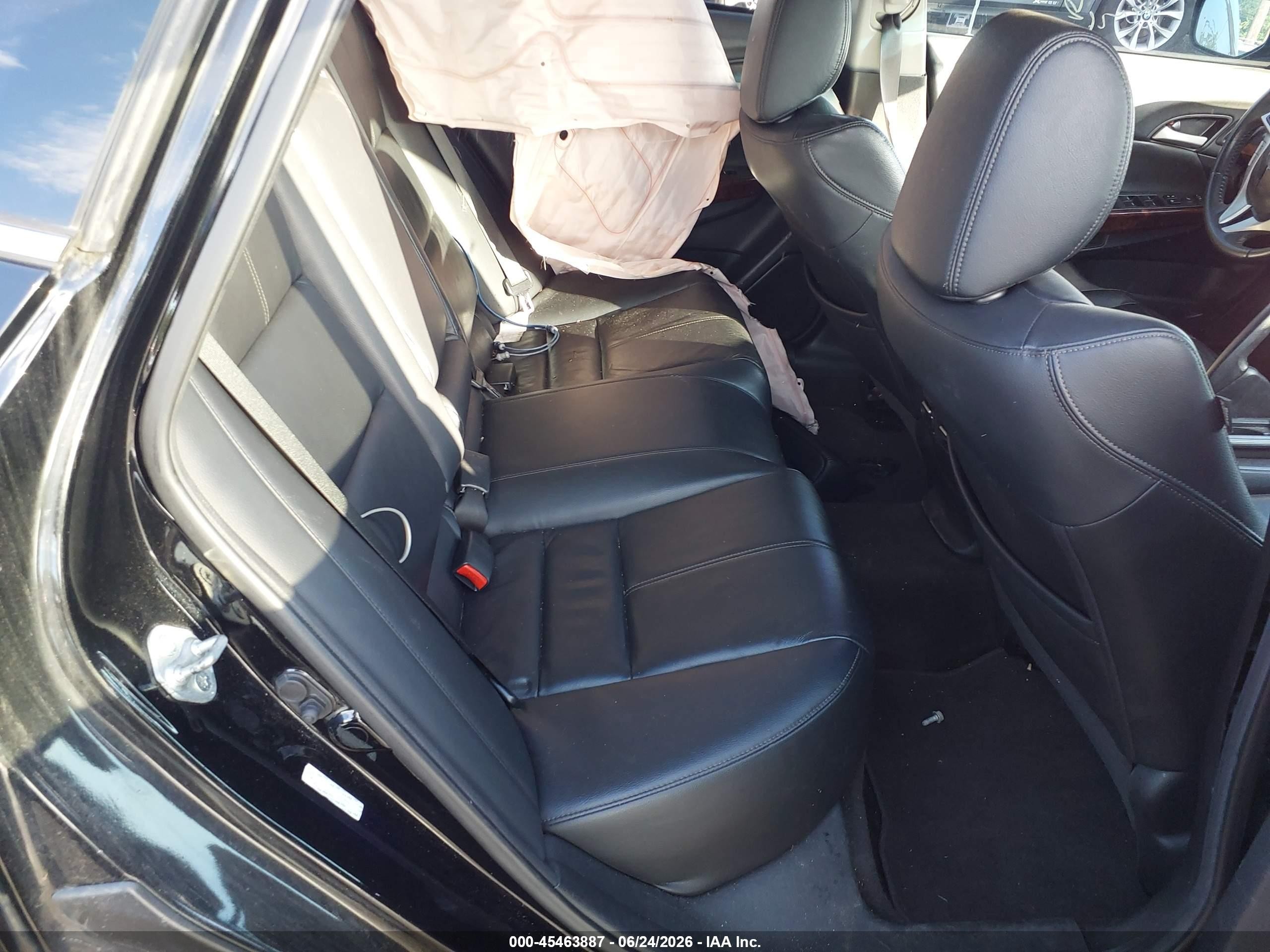 2012 Honda Crosstour Ex-l Black vin: 5J6TF2H53CL000613