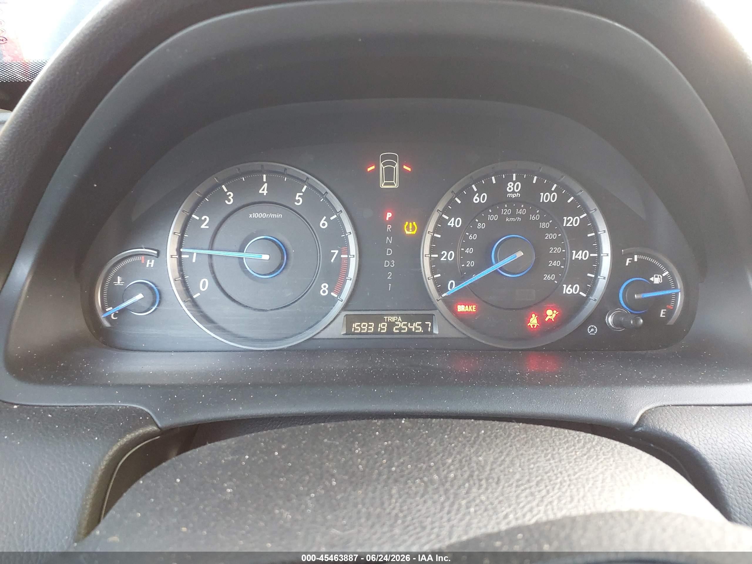 2012 Honda Crosstour Ex-l Black vin: 5J6TF2H53CL000613