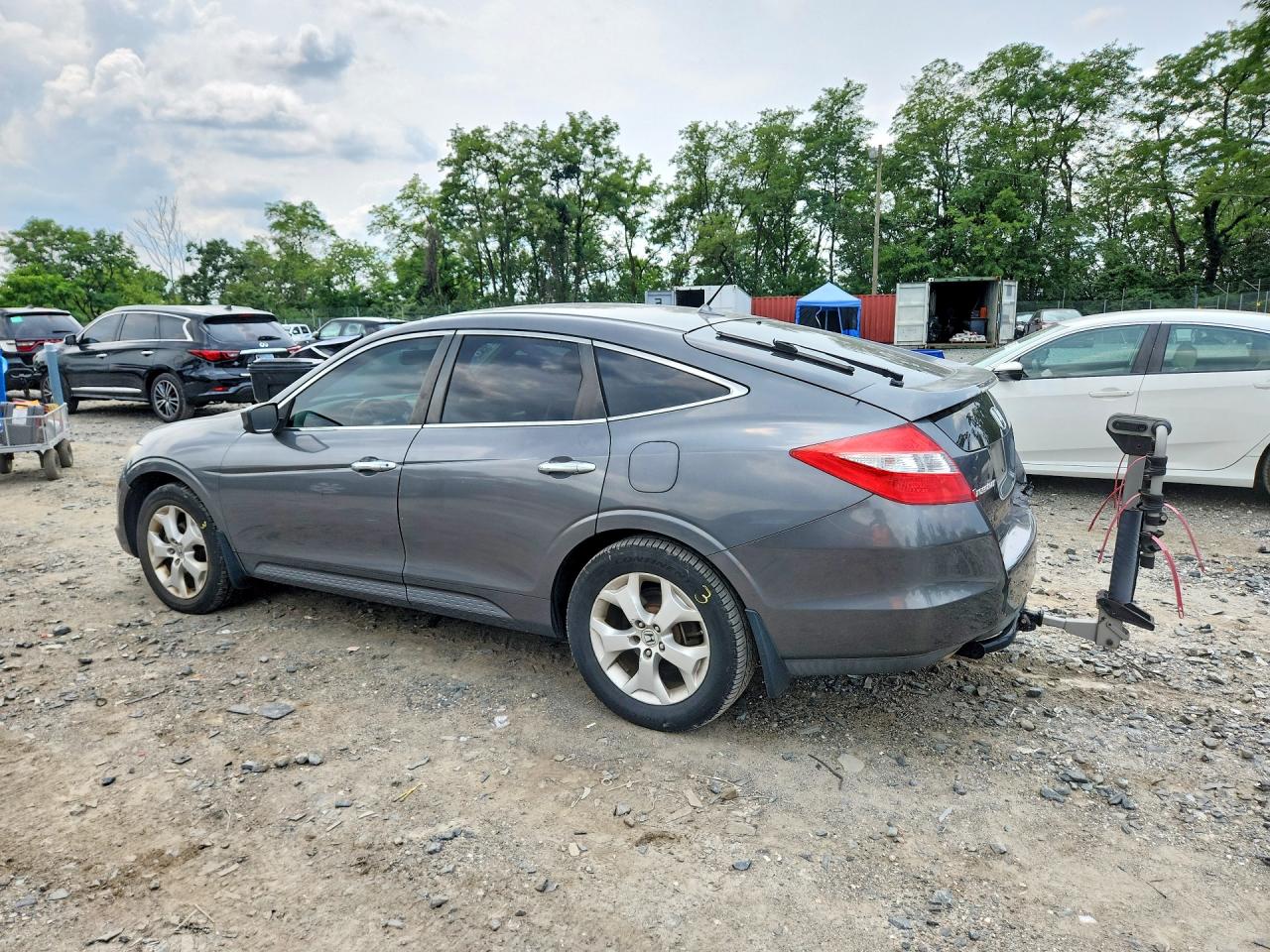 2012 Honda Crosstour Exl Gray vin: 5J6TF2H53CL000885