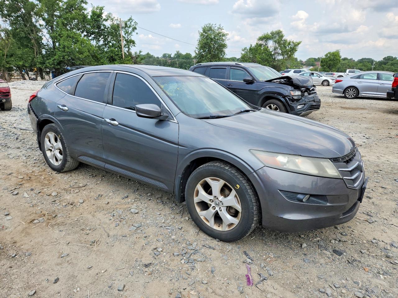 2012 Honda Crosstour Exl Gray vin: 5J6TF2H53CL000885