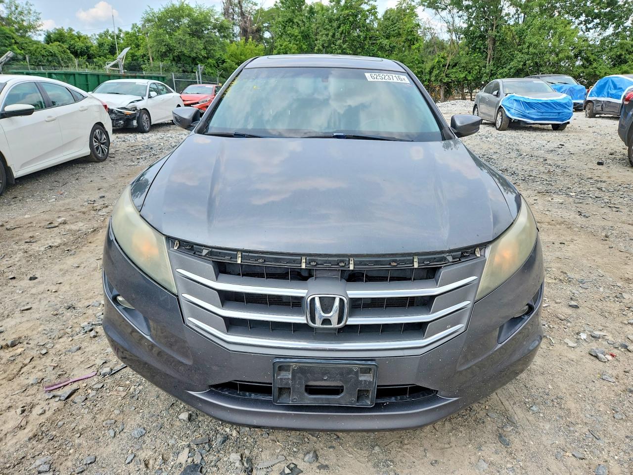 2012 Honda Crosstour Exl Gray vin: 5J6TF2H53CL000885