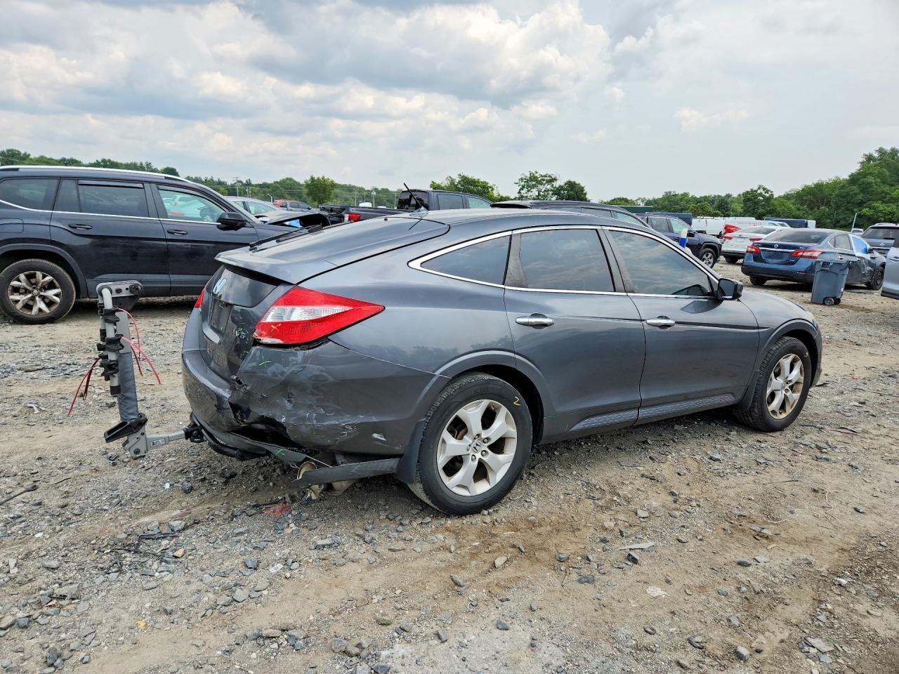 2012 Honda Crosstour Exl Gray vin: 5J6TF2H53CL000885
