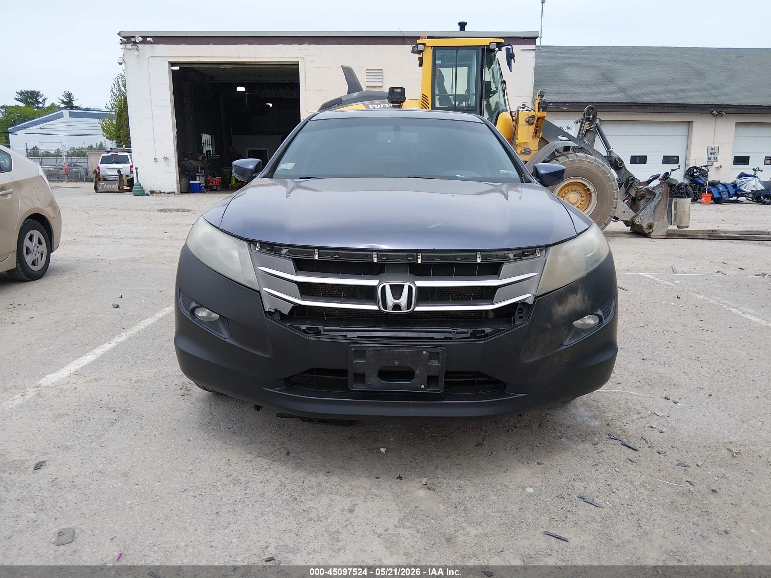 2012 Honda Crosstour Ex-l Blue vin: 5J6TF2H53CL004449