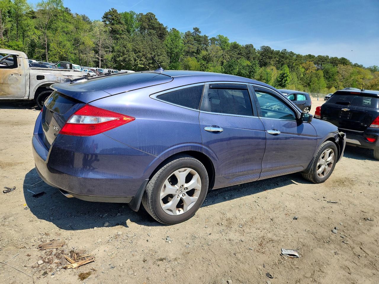 2012 Honda Crosstour Exl Синий vin: 5J6TF2H53CL005360