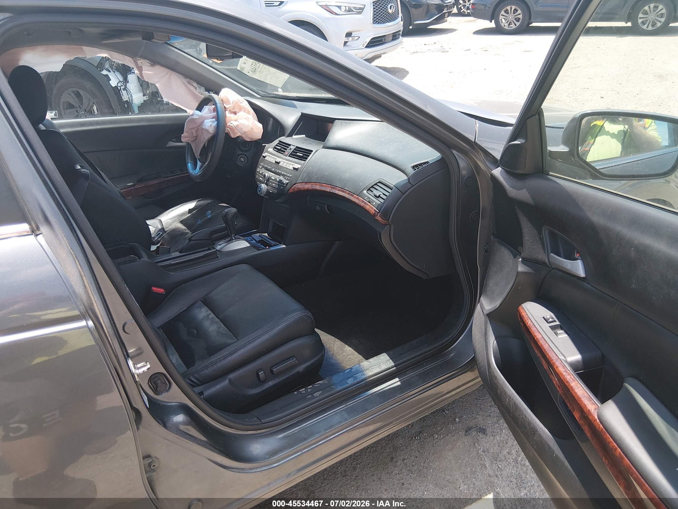 2012 Honda Crosstour Ex-l Gray vin: 5J6TF2H53CL006315