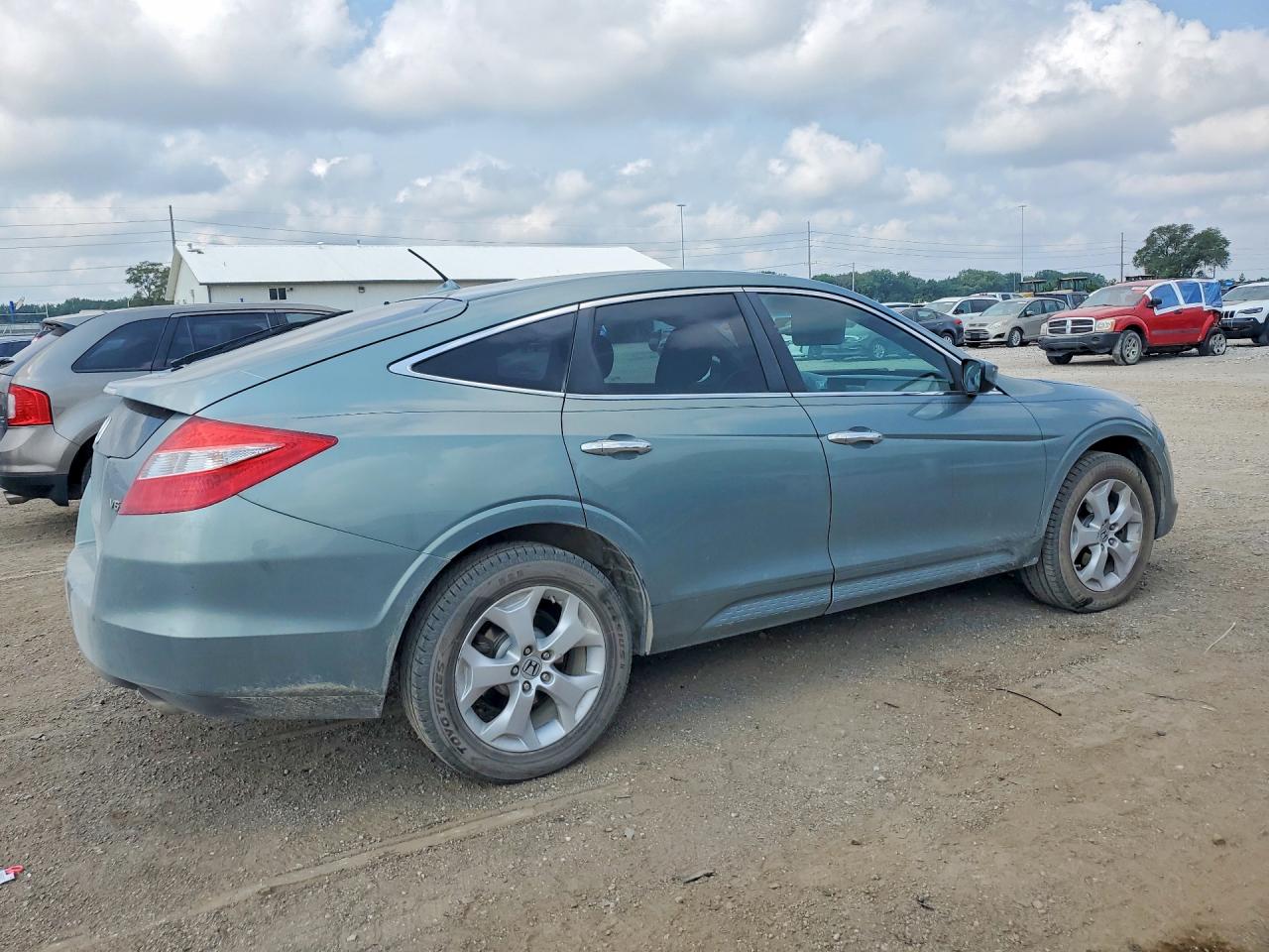 2012 Honda Crosstour Exl Teal vin: 5J6TF2H53CL006444