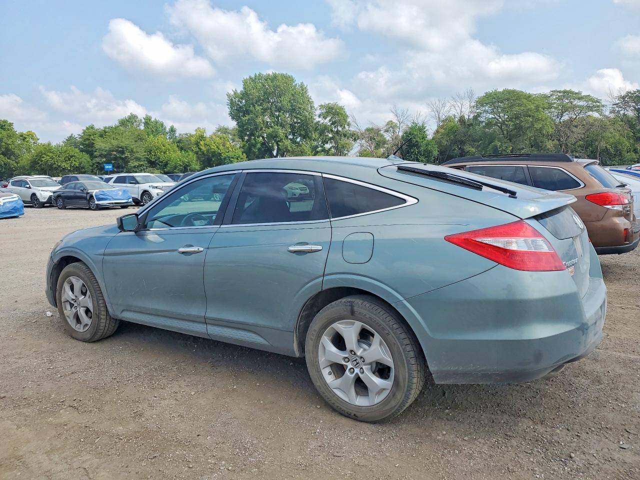 2012 Honda Crosstour Exl Teal vin: 5J6TF2H53CL006444