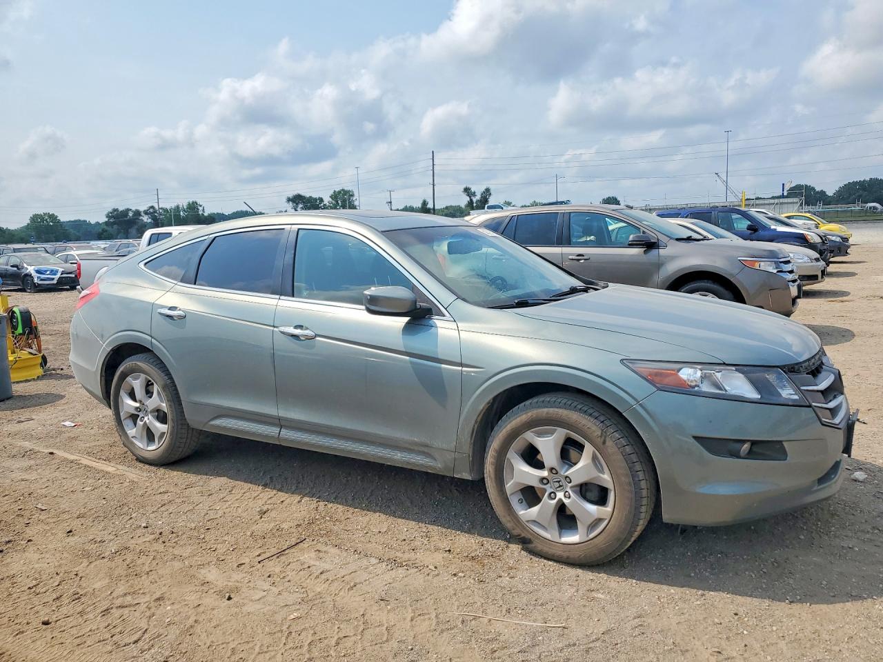 2012 Honda Crosstour Exl Teal vin: 5J6TF2H53CL006444