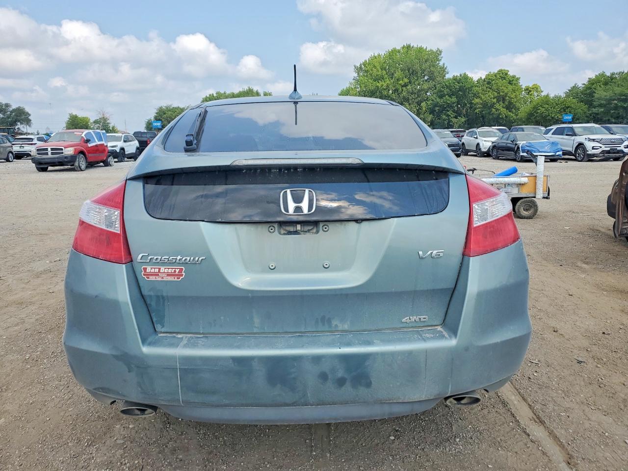 2012 Honda Crosstour Exl Teal vin: 5J6TF2H53CL006444