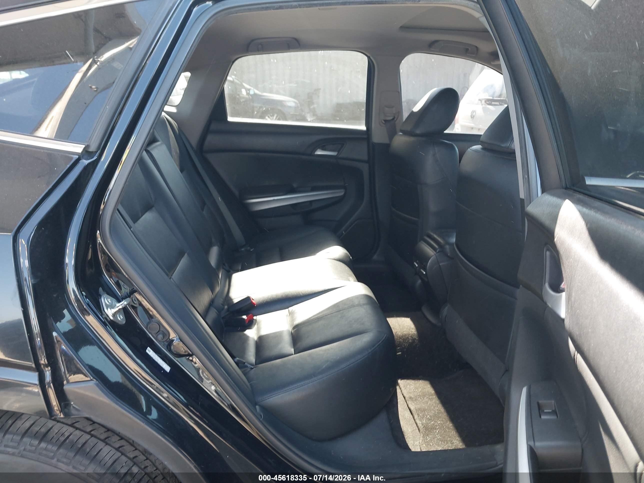 2013 Honda Crosstour Ex-l V6 Black vin: 5J6TF2H53DL001309