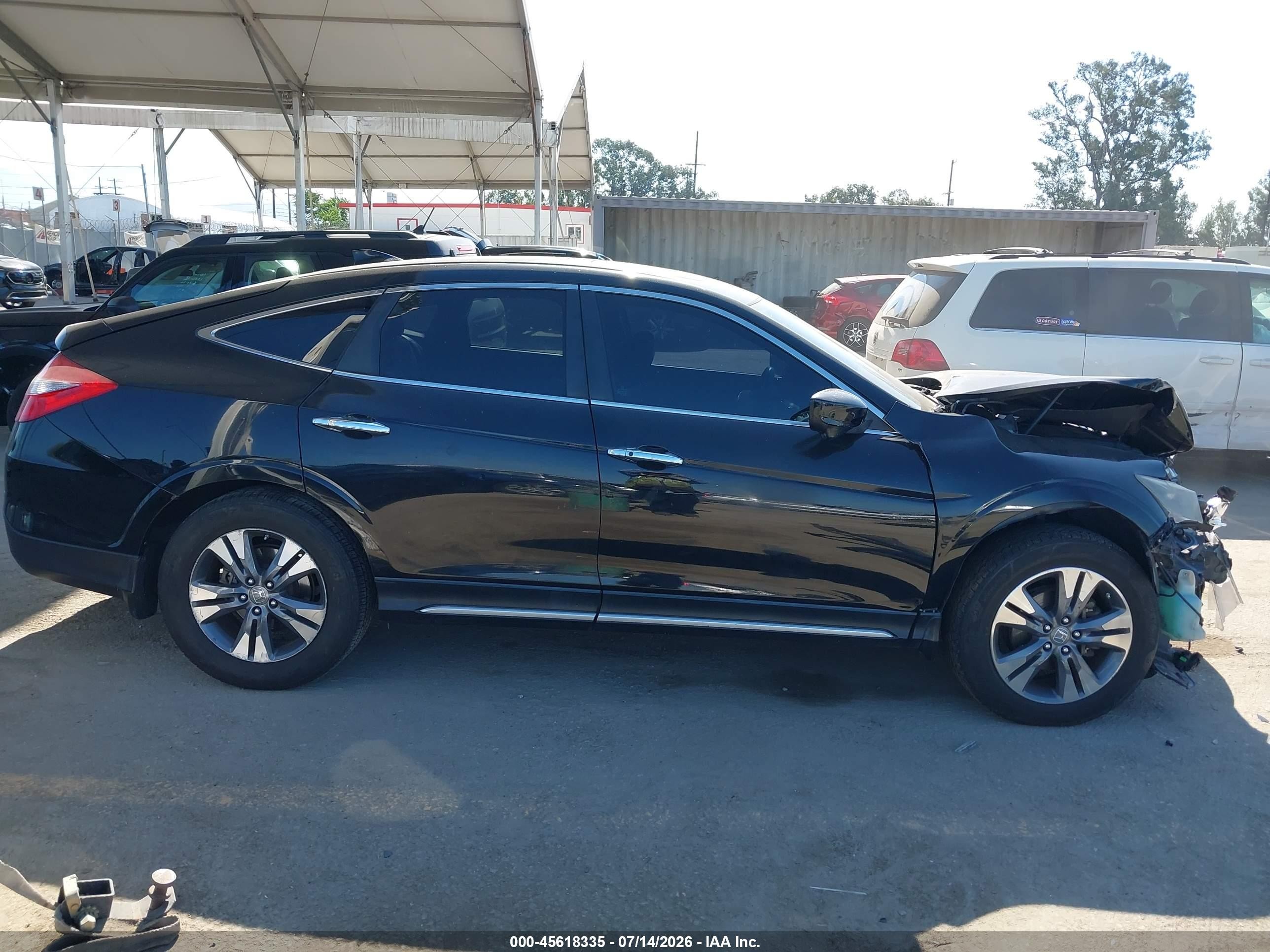 2013 Honda Crosstour Ex-l V6 Black vin: 5J6TF2H53DL001309