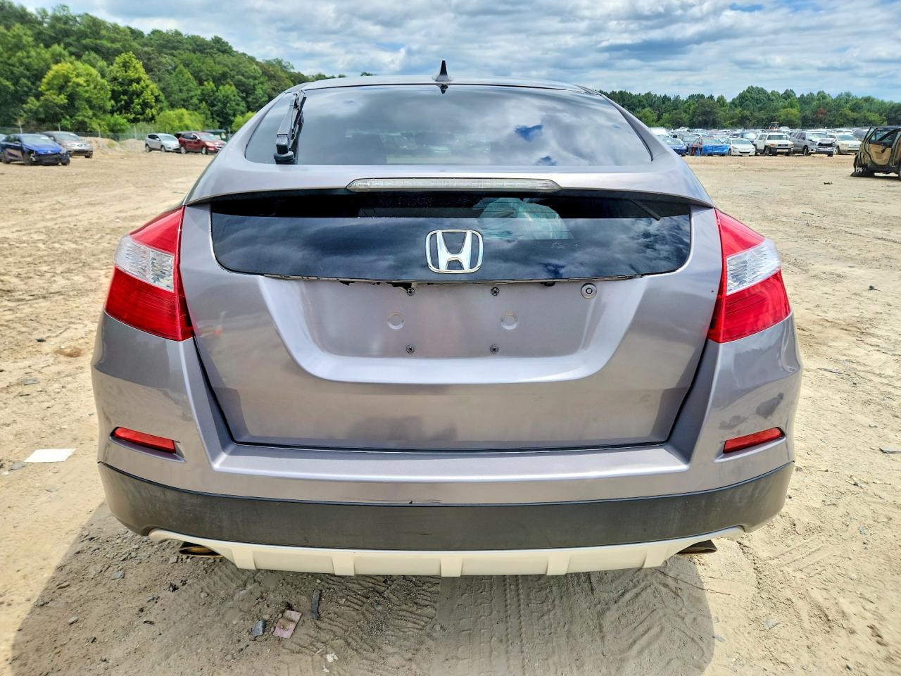 2013 Honda Crosstour Exl Gray vin: 5J6TF2H53DL004694