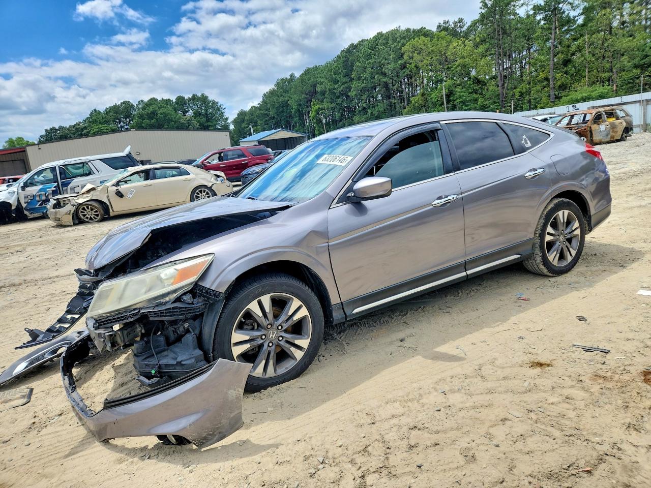 2013 Honda Crosstour Exl Серый vin: 5J6TF2H53DL004694
