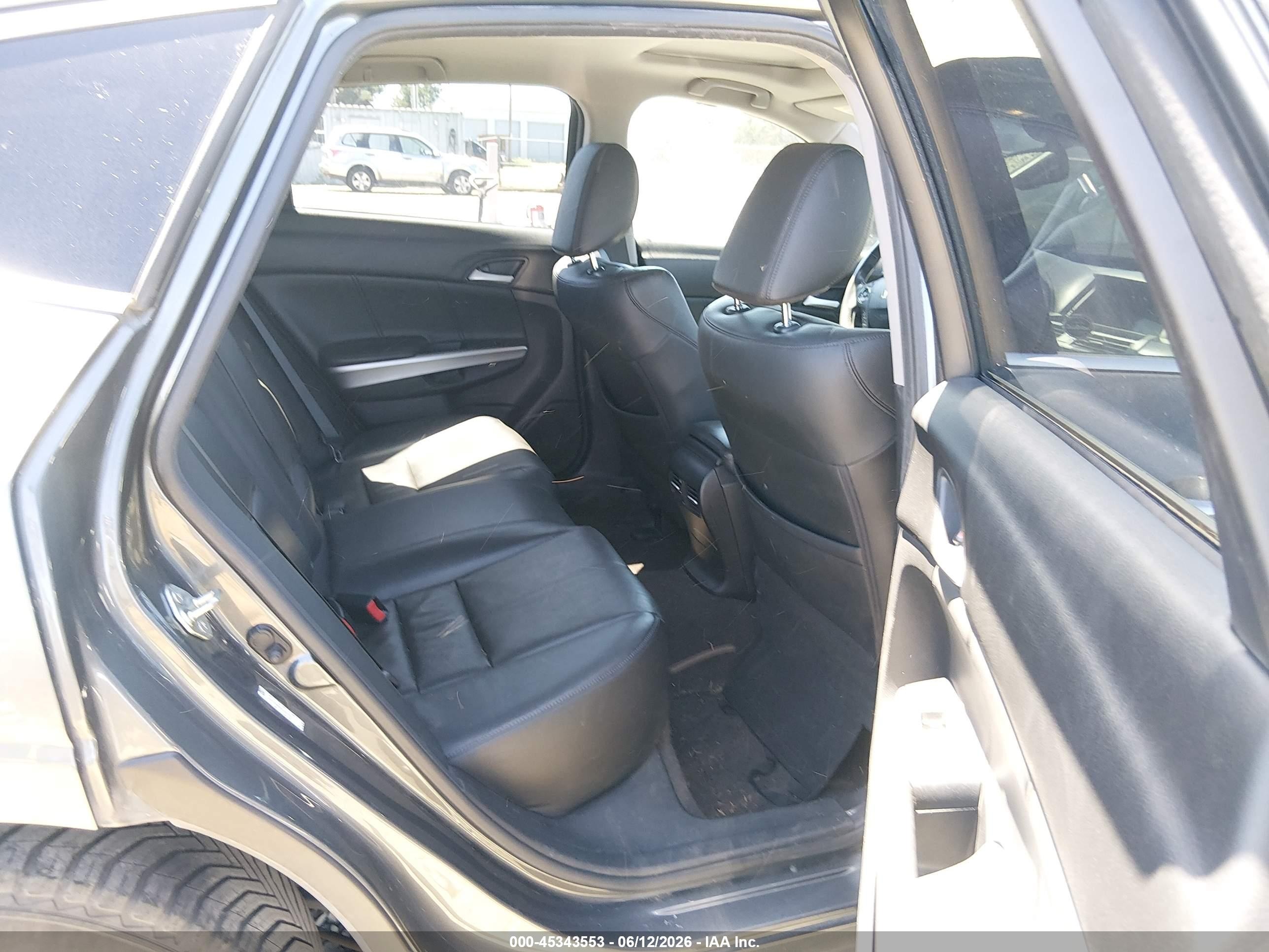 2014 Honda Crosstour Ex-l V6 Gray vin: 5J6TF2H53EL001750
