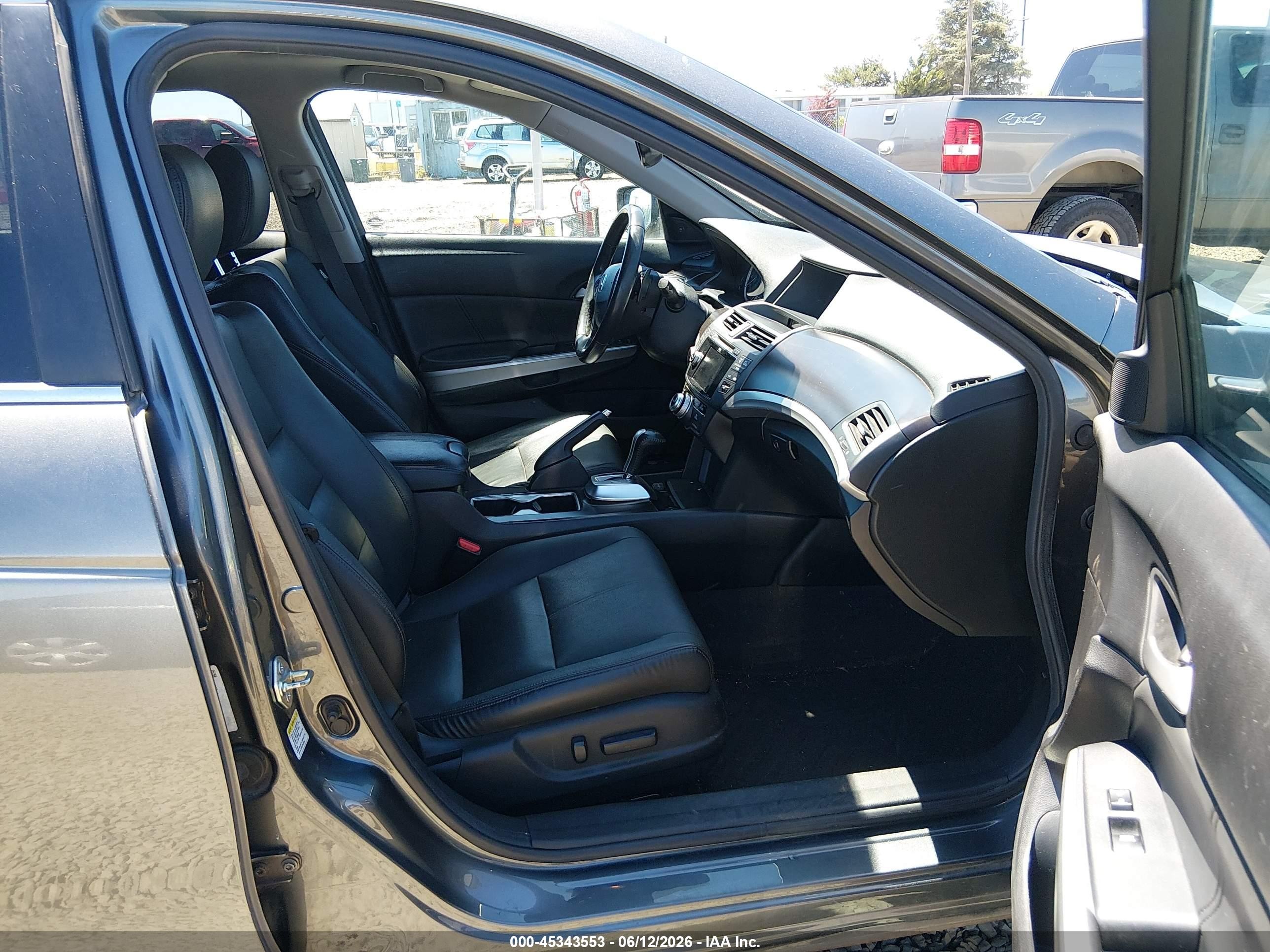 2014 Honda Crosstour Ex-l V6 Gray vin: 5J6TF2H53EL001750