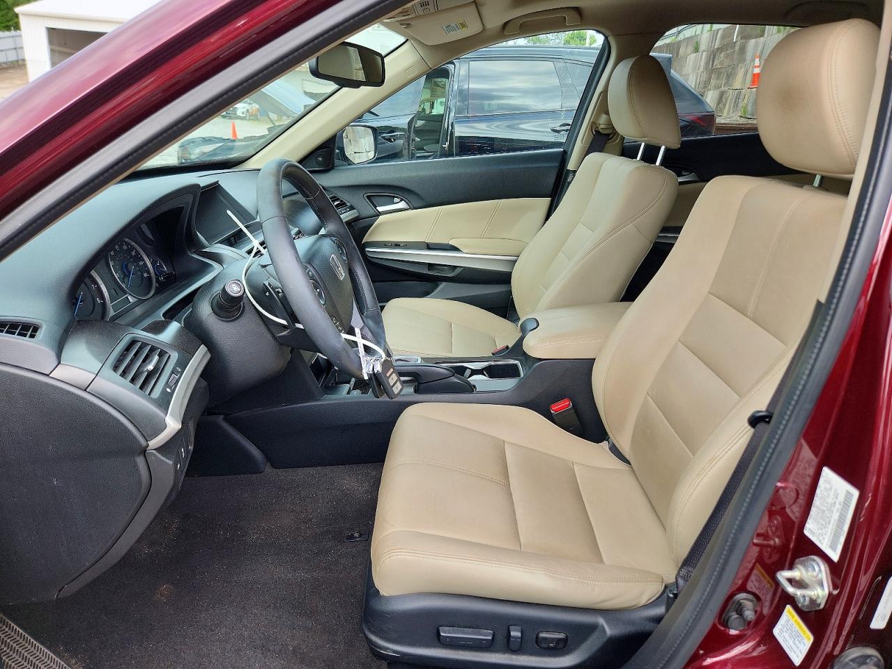 2014 Honda Crosstour Exl Burgundy vin: 5J6TF2H53EL004129