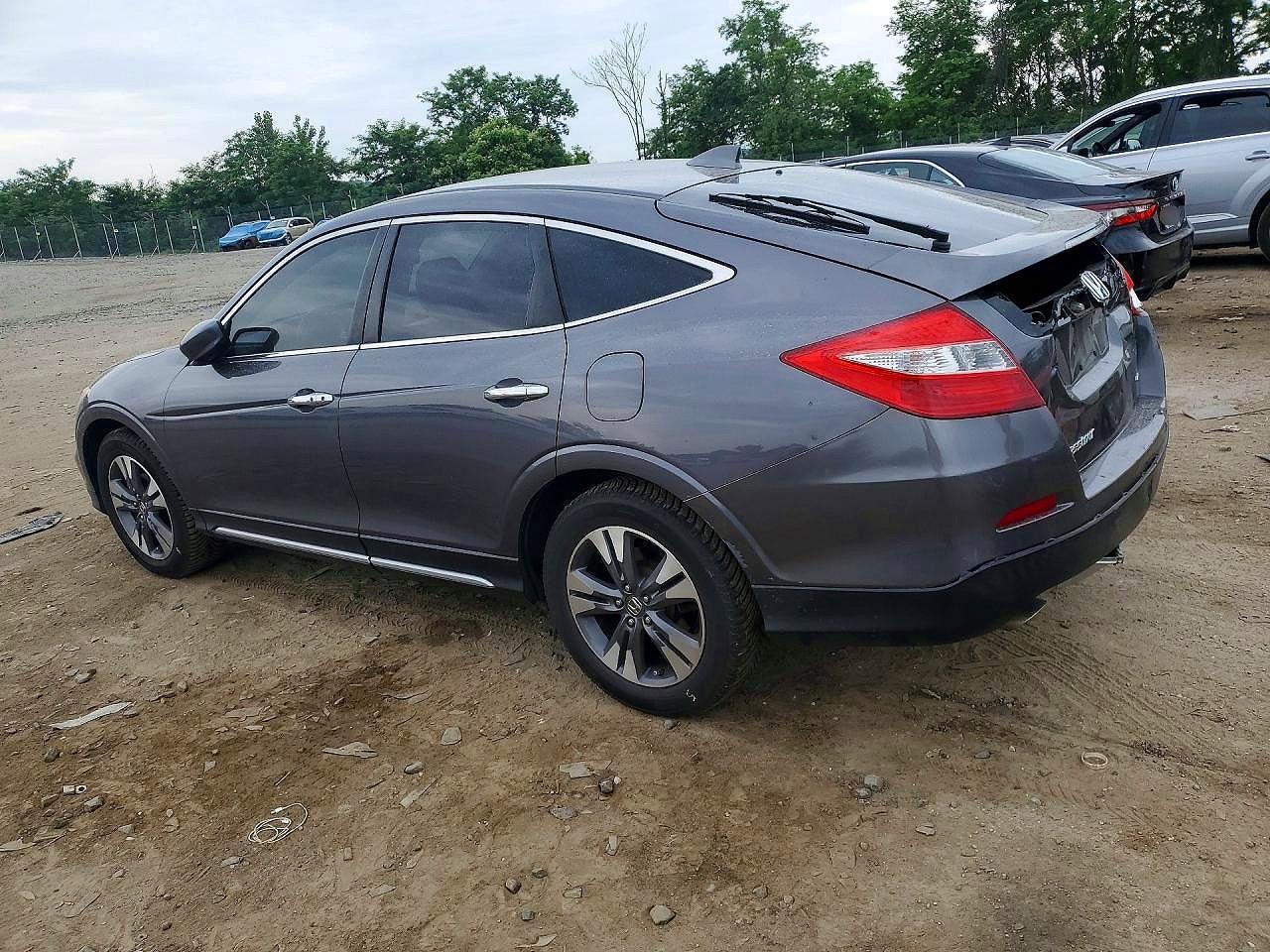 2015 Honda Crosstour Exl Gray vin: 5J6TF2H53FL004097