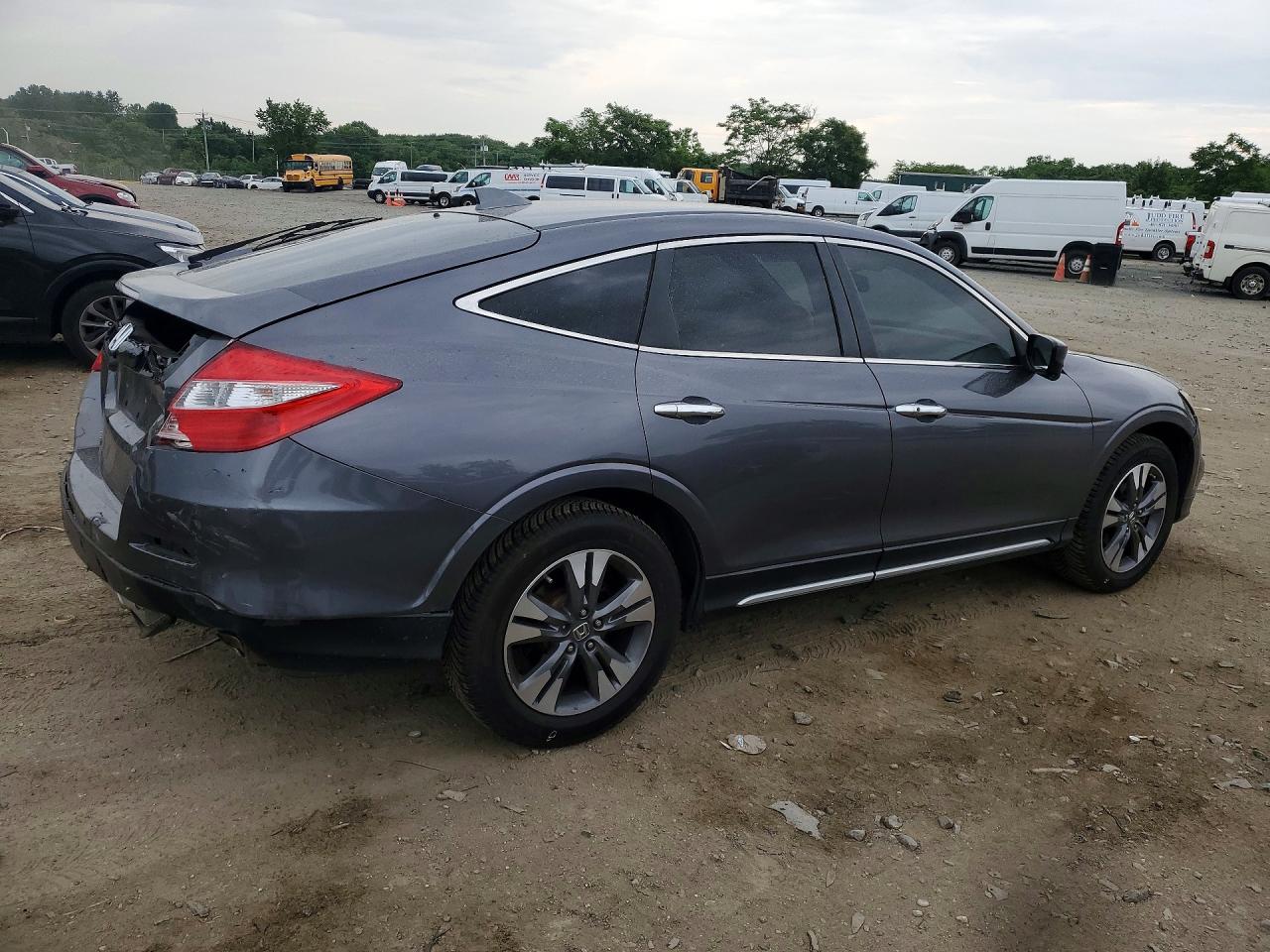 2015 Honda Crosstour Exl Gray vin: 5J6TF2H53FL004097