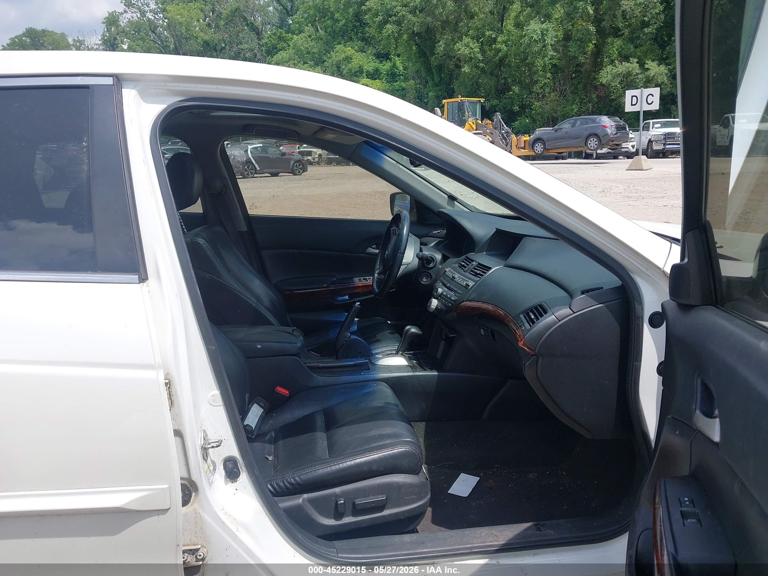 2010 Honda Accord Crosstour Ex-l White vin: 5J6TF2H54AL001007