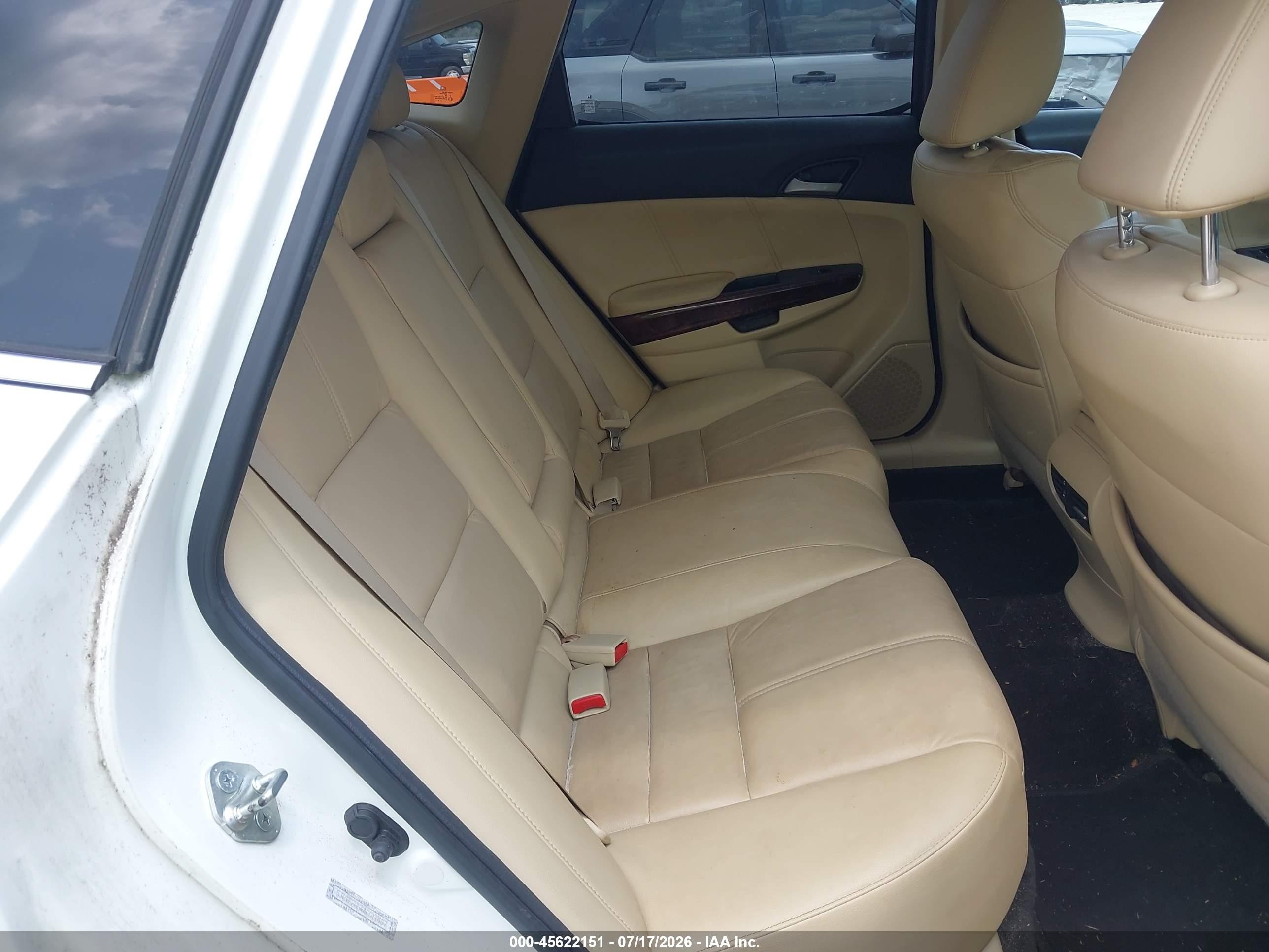 2010 Honda Accord Crosstour Ex-l Белый vin: 5J6TF2H54AL011407