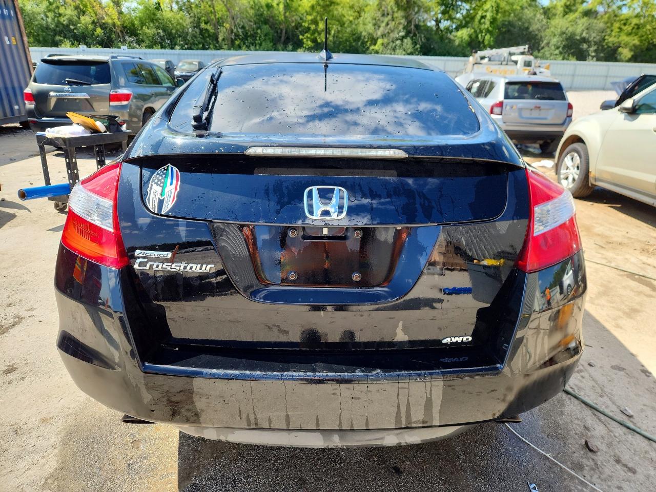 2010 Honda Accord Crosstour Exl Black vin: 5J6TF2H54AL012704