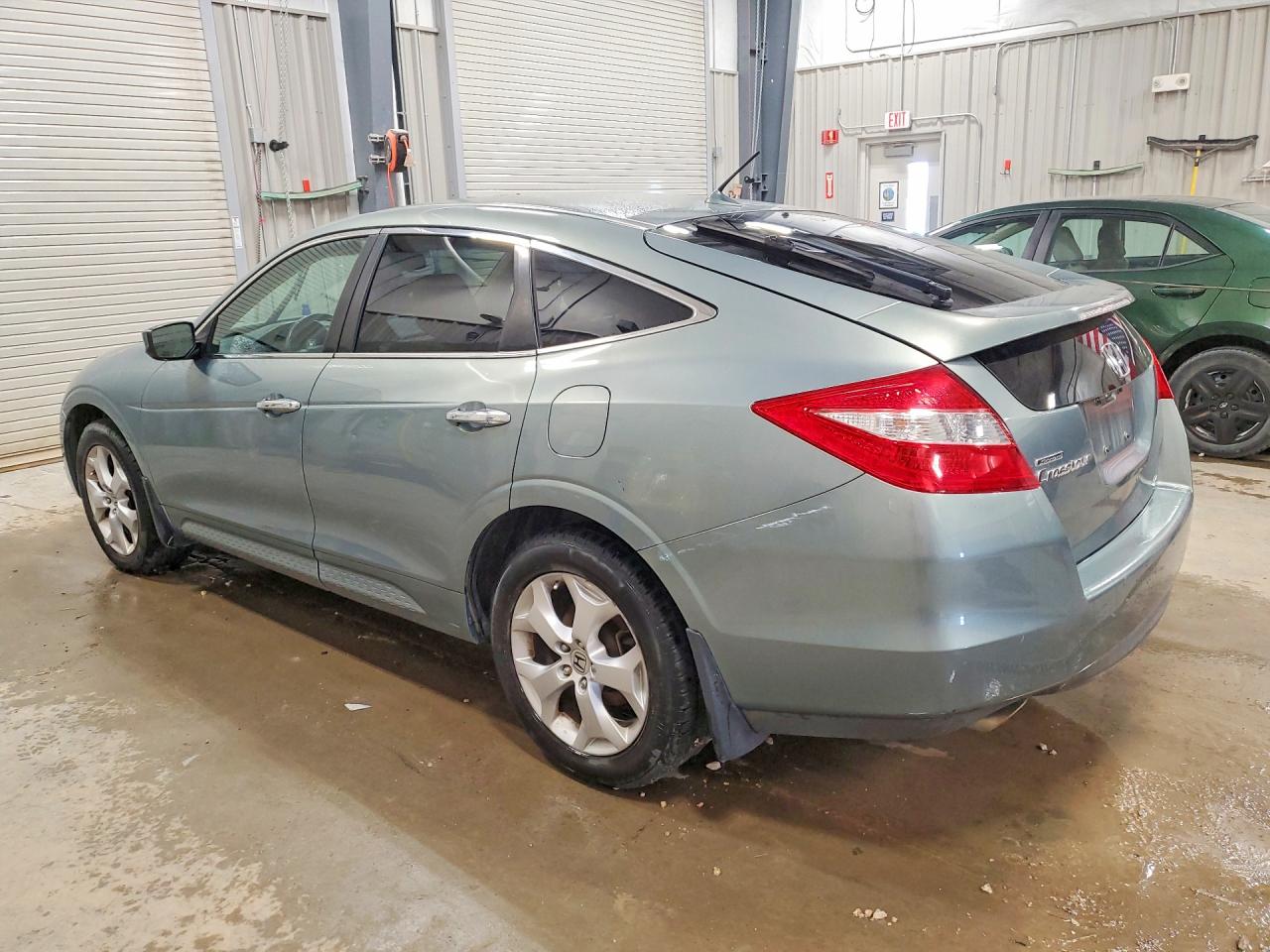 2011 Honda Accord Crosstour Exl Green vin: 5J6TF2H54BL001073