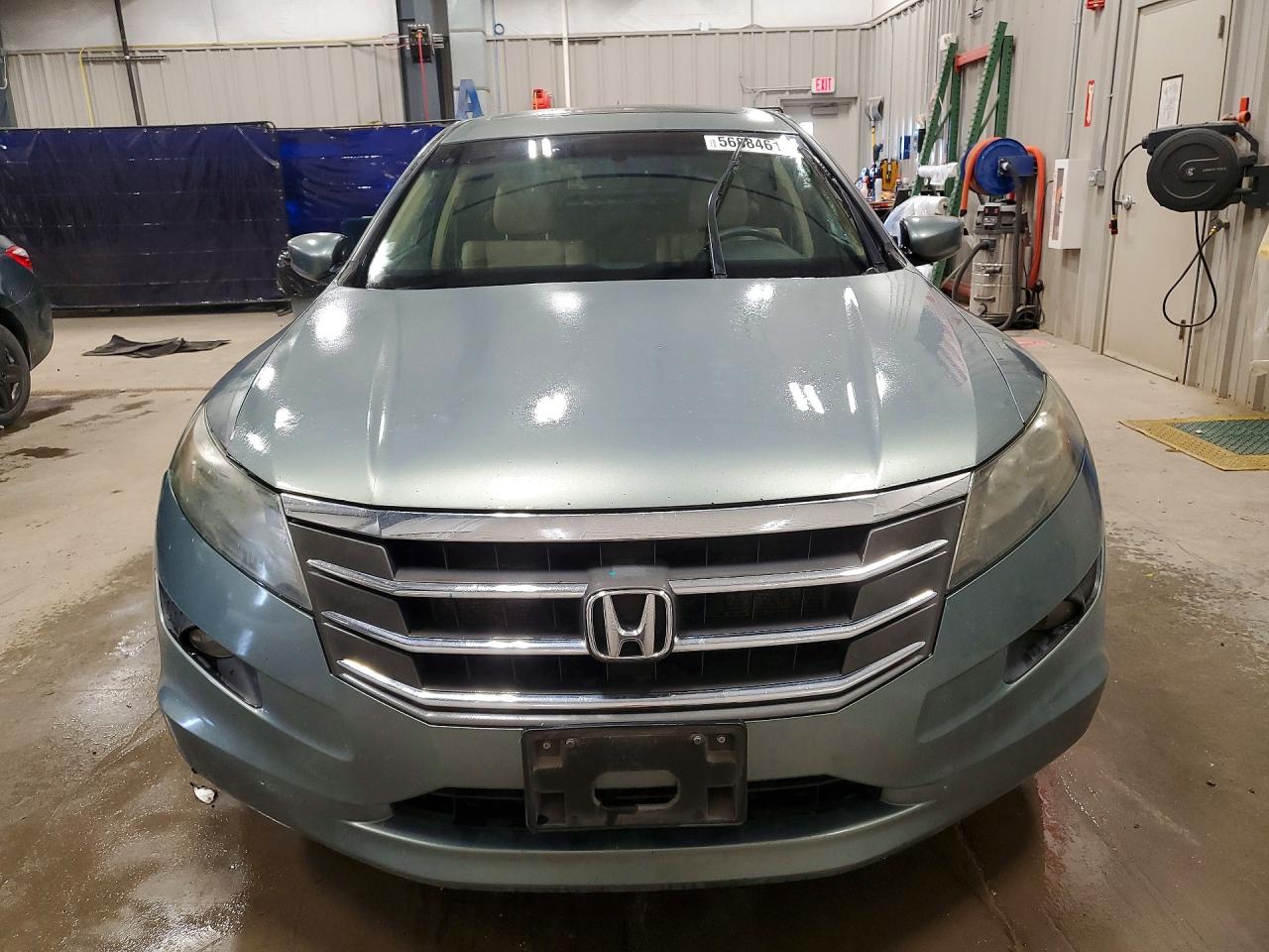 2011 Honda Accord Crosstour Exl Green vin: 5J6TF2H54BL001073