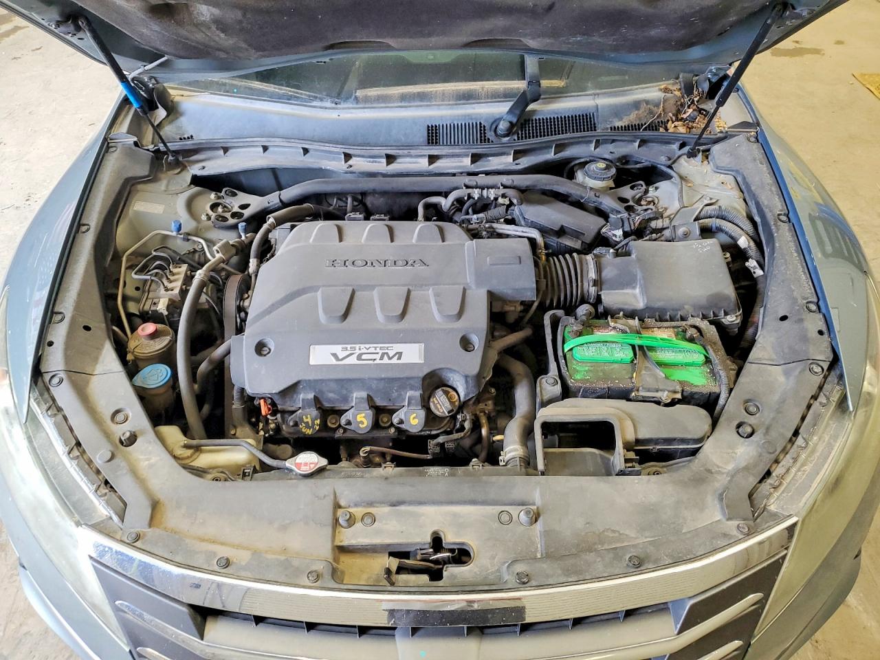 2011 Honda Accord Crosstour Exl Green vin: 5J6TF2H54BL001073