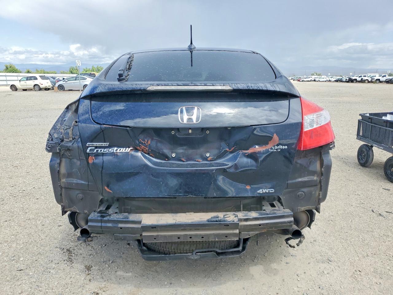 2011 Honda Accord Crosstour Exl Black vin: 5J6TF2H54BL004278