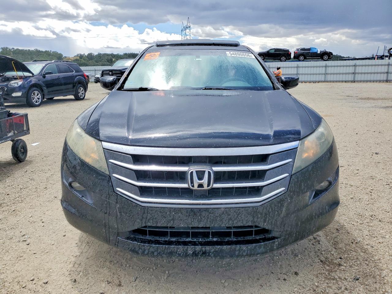 2011 Honda Accord Crosstour Exl Black vin: 5J6TF2H54BL004278