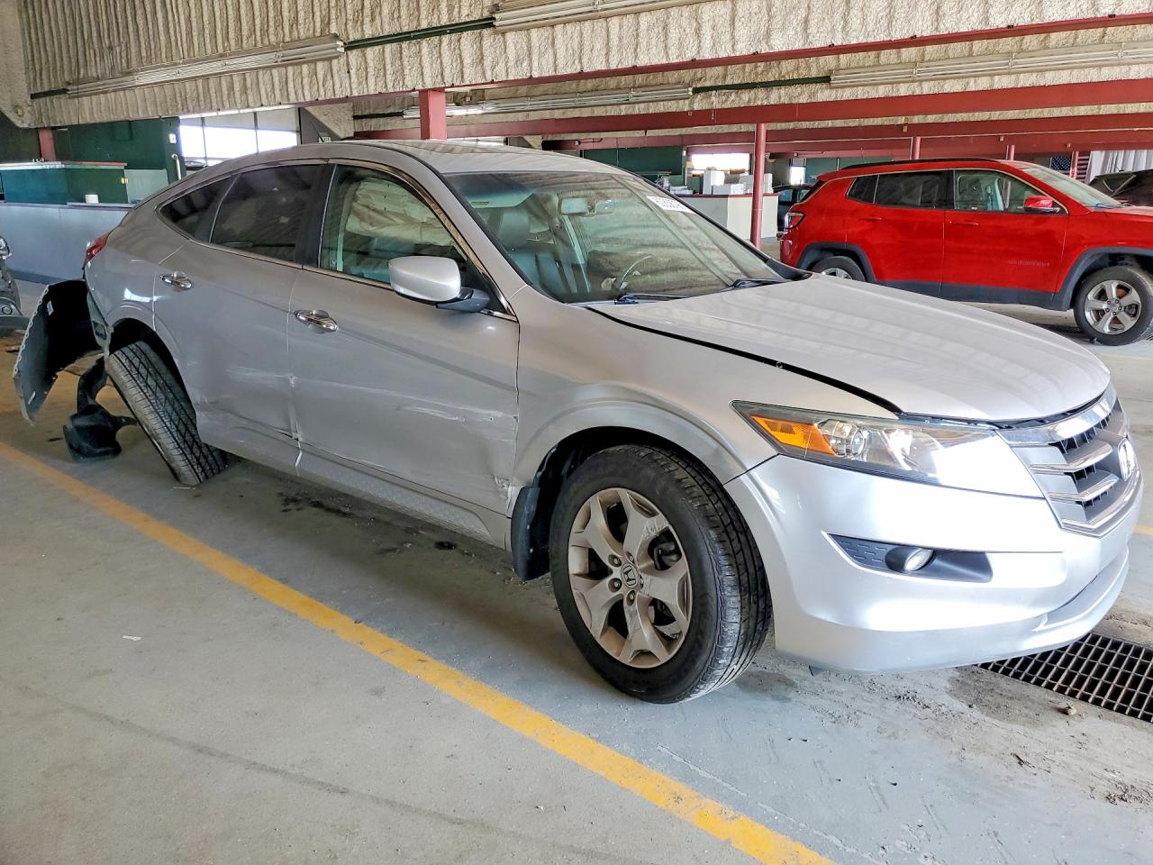 2011 Honda Accord Crosstour Exl Silver vin: 5J6TF2H54BL007990