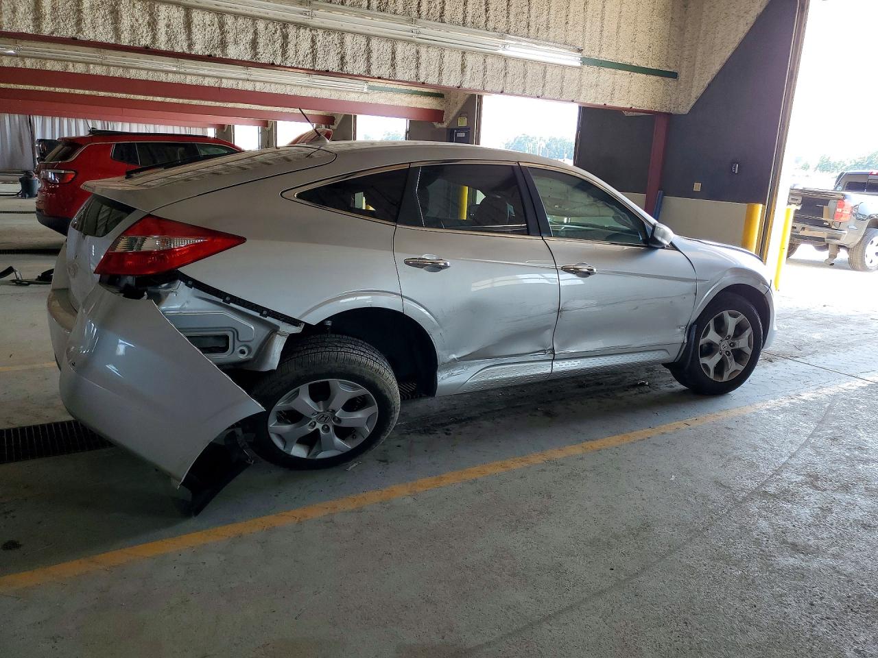 2011 Honda Accord Crosstour Exl Silver vin: 5J6TF2H54BL007990