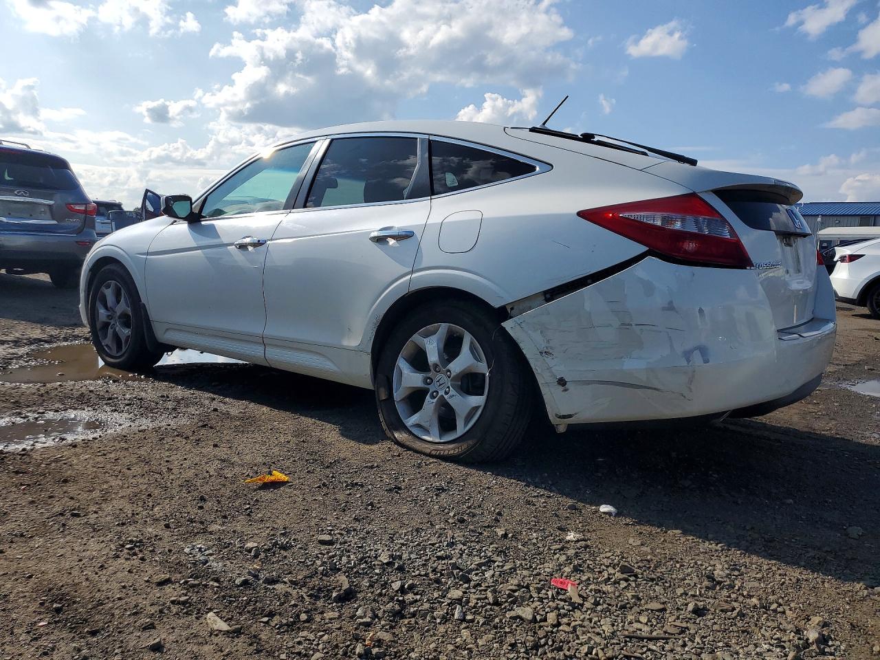 2012 Honda Crosstour Exl White vin: 5J6TF2H54CL002810