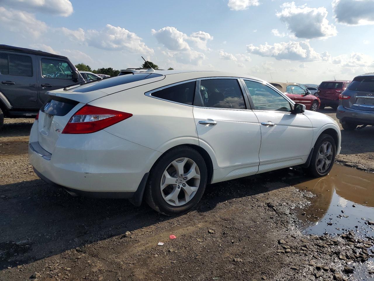 2012 Honda Crosstour Exl White vin: 5J6TF2H54CL002810