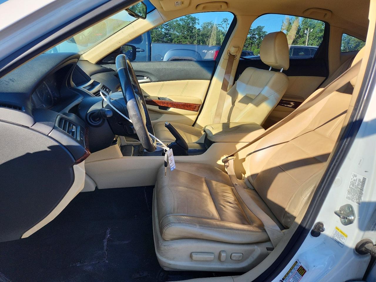 2012 Honda Crosstour Exl White vin: 5J6TF2H54CL004136