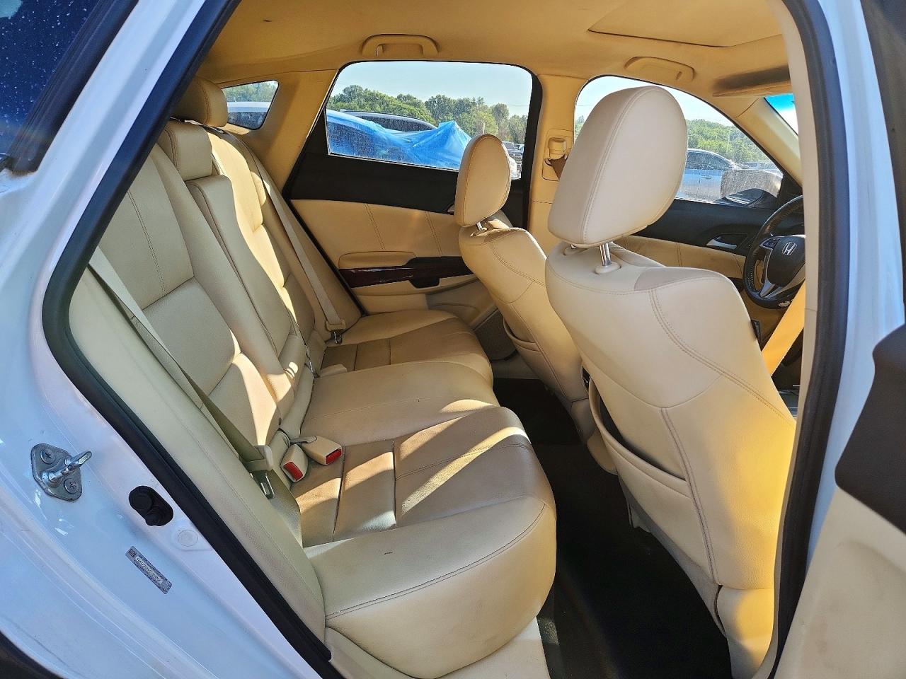 2012 Honda Crosstour Exl White vin: 5J6TF2H54CL004136