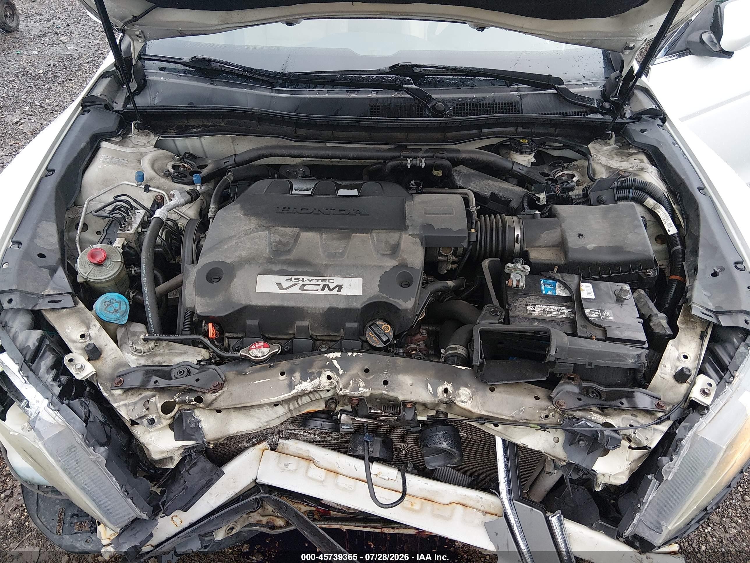 2012 Honda Crosstour Ex-l Cream vin: 5J6TF2H54CL008493
