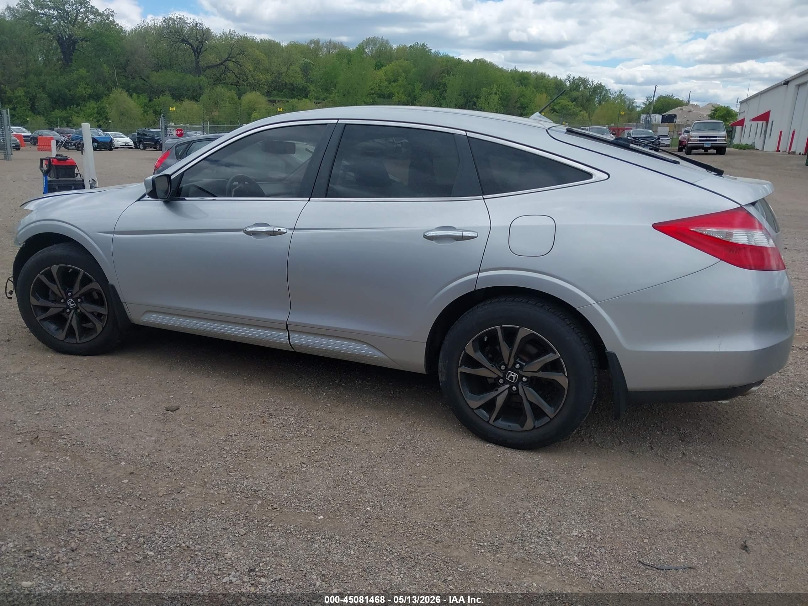 2012 Honda Crosstour Ex-l Silver vin: 5J6TF2H54CL009613