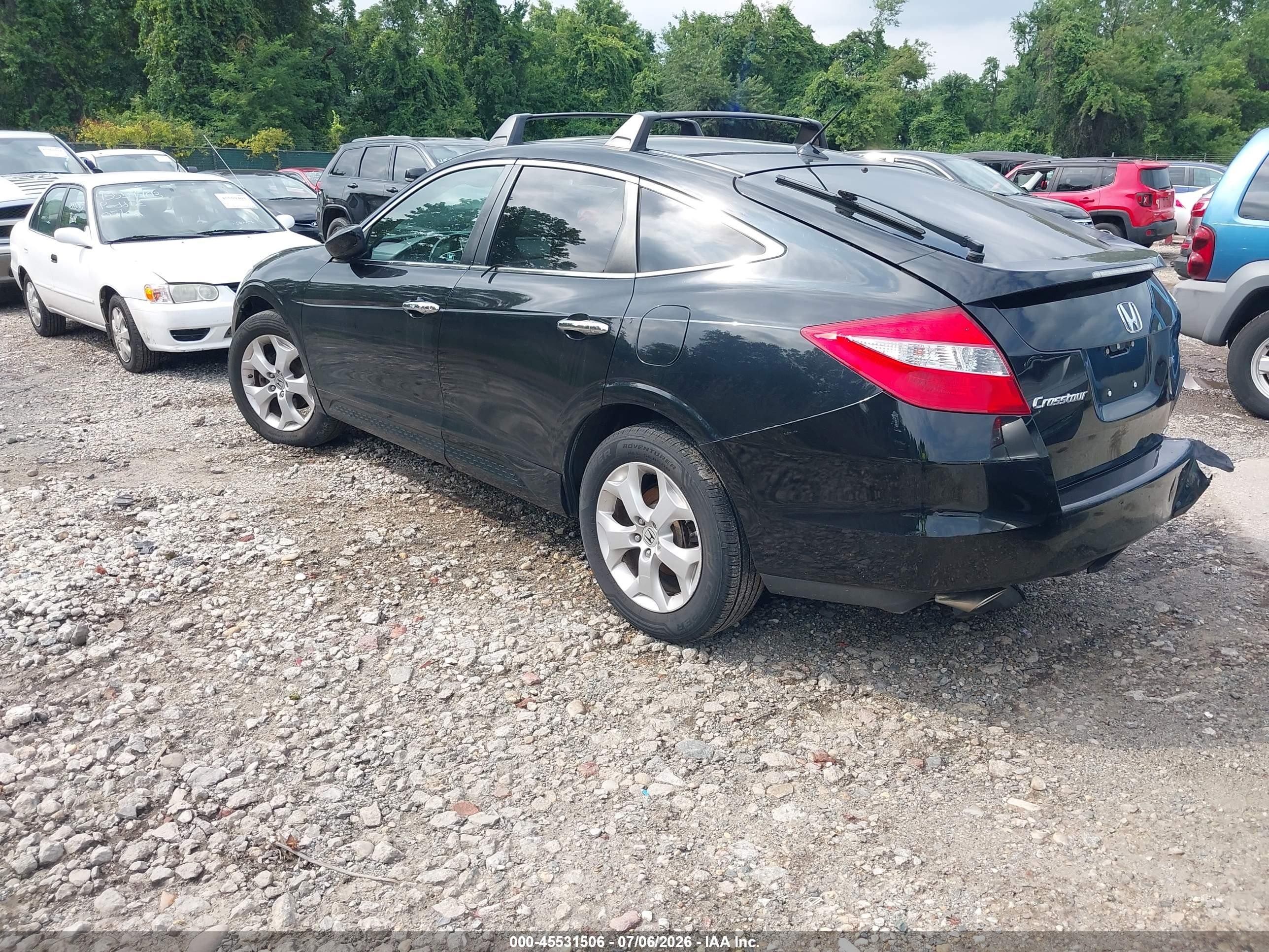 2012 Honda Crosstour Ex-l Black vin: 5J6TF2H54CL011961