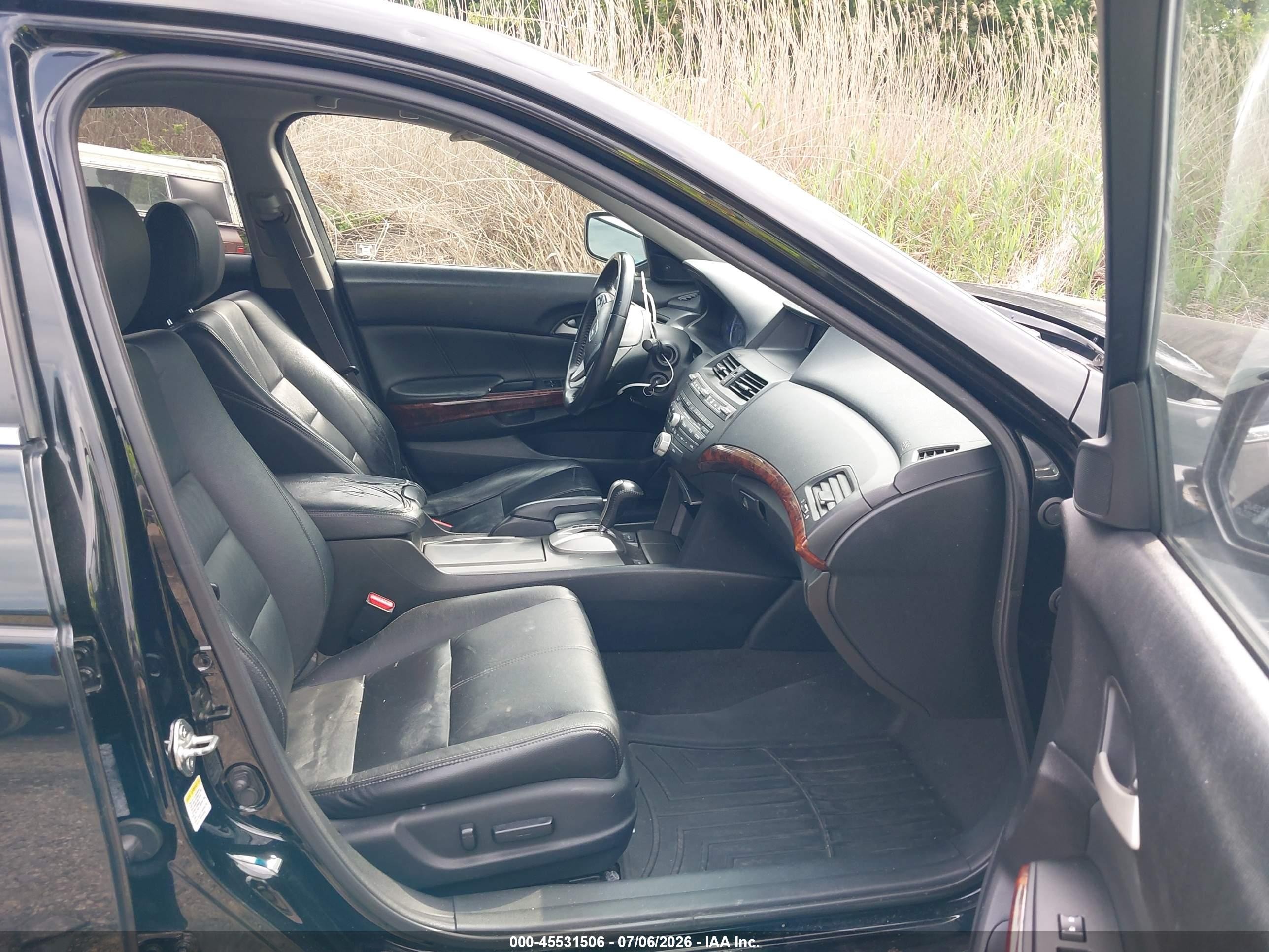 2012 Honda Crosstour Ex-l Black vin: 5J6TF2H54CL011961