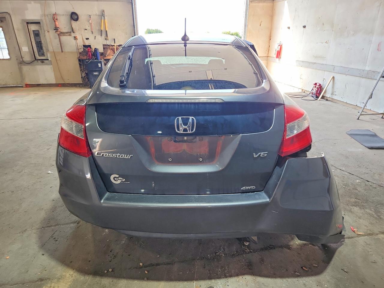 2012 Honda Crosstour Exl Gray vin: 5J6TF2H54CL800935