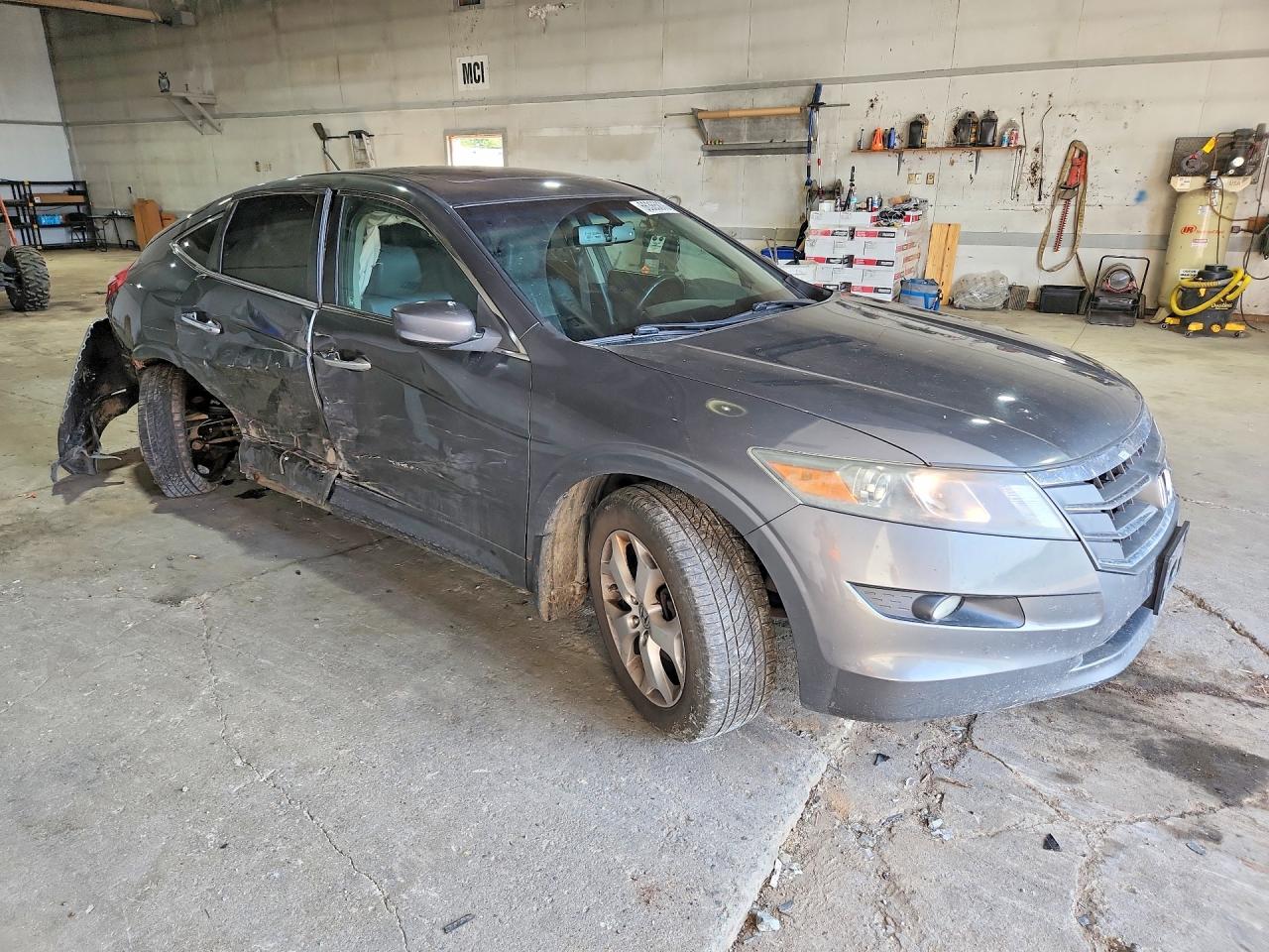 2012 Honda Crosstour Exl Gray vin: 5J6TF2H54CL800935