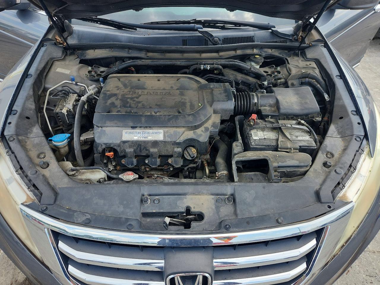 2013 Honda Crosstour Exl Gray vin: 5J6TF2H54DL005482